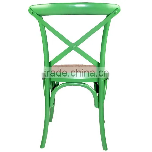 Wholesale Antique Oak Wood High Back Dining Chair With Backrest photo-4