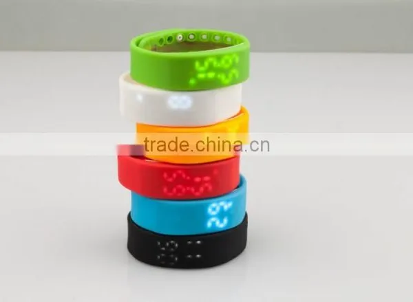 Slims Bracelet Watch Pedometer, Sleep Monitoring,Temperature Monitoring,Time Display , Digital Time Display,Lada Motion Sensor photo-3