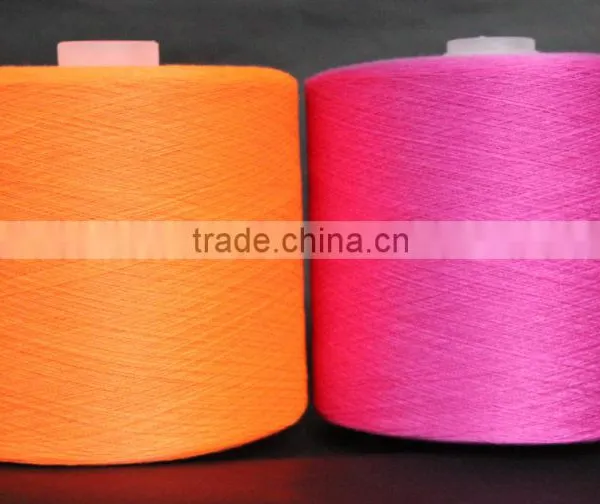 Poly-poly Core Spun Yarn Dyeing Machine 36/2 High Tenacity photo-3