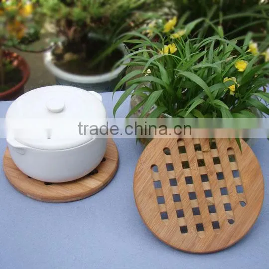 Bamboo Cup Bowl Mat Coaster photo-4