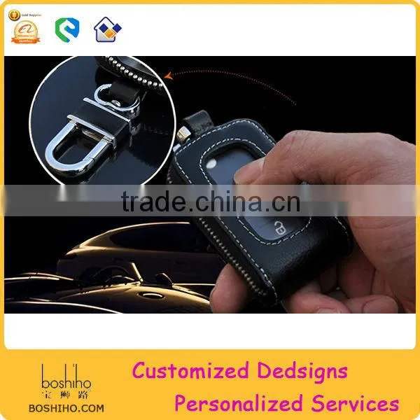Leather Car Remote Key Case /key Purse