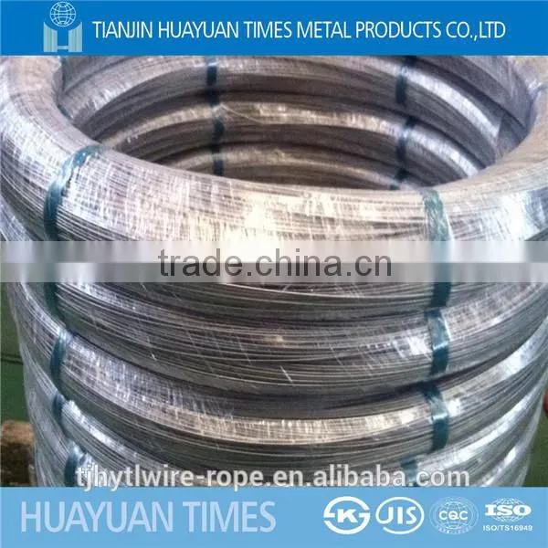 Made in China 22 Years Factory , High Reputation Brand Good Surface 2.2*2.7mm Galvanized Oval Wire photo-2