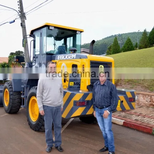 GEM636 High Quality Wheel Loader With Deutz Engine, A/C, Polit Control, Rock Bucket photo-4