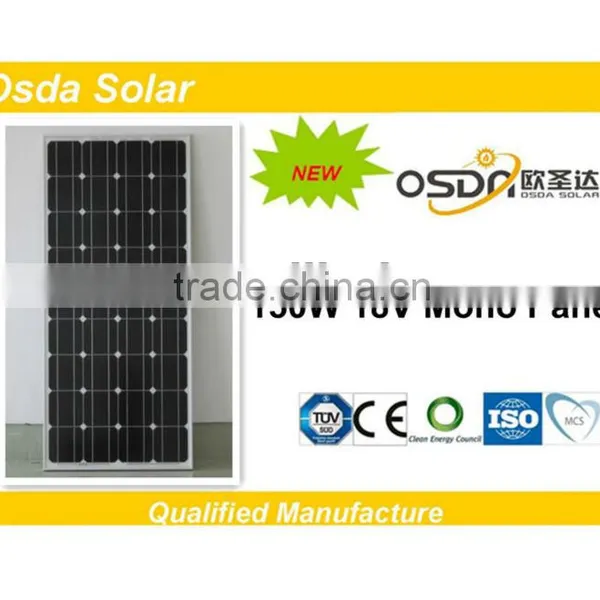150W Mono Solar Panel