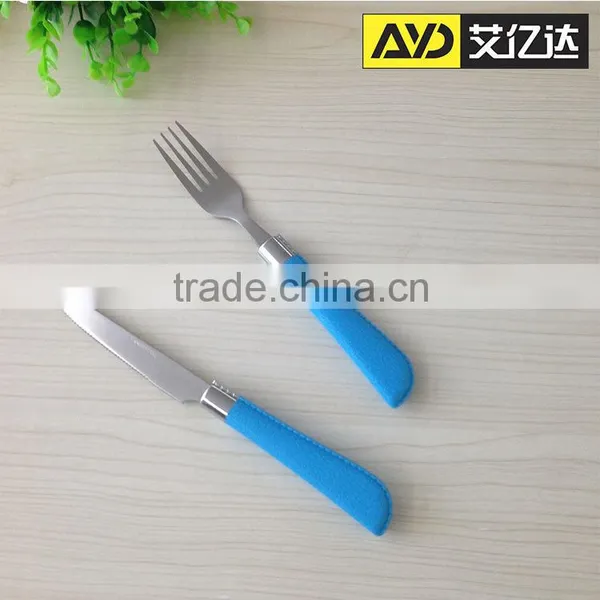 24 Pcs Stainless Steel Cutlery Set With Plastic Handle photo-6