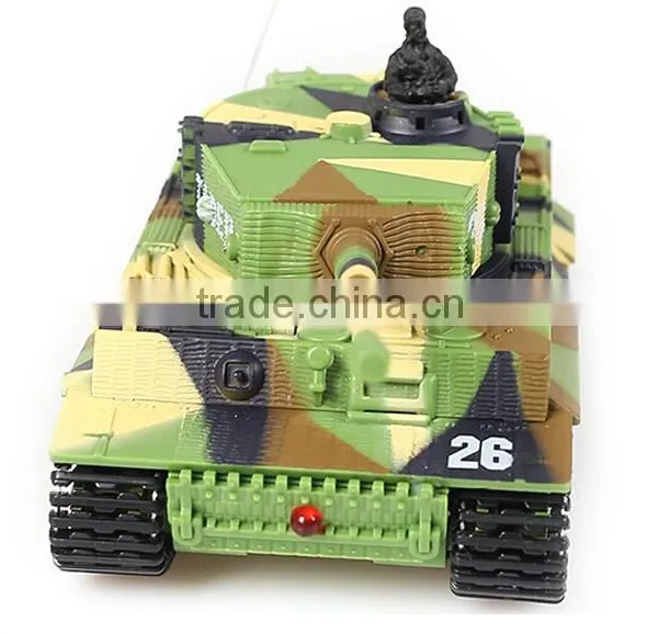 1:72 Simulation Tiger Radio Control RC Mini Tank Toy photo-4