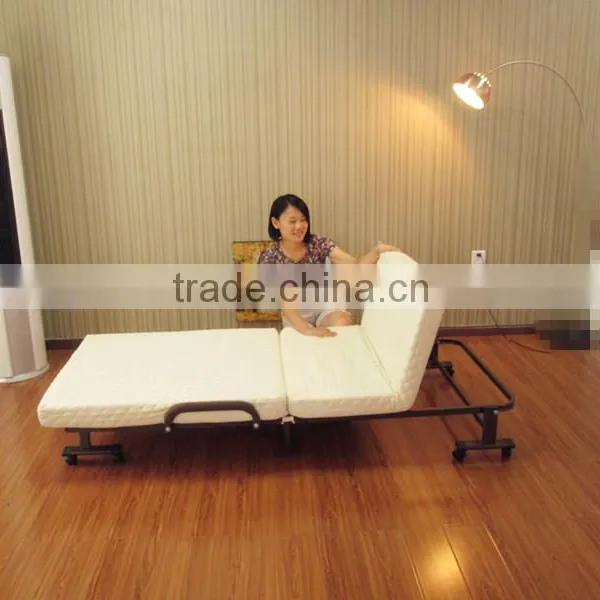 White Guest Room Metal Folding Bed photo-2