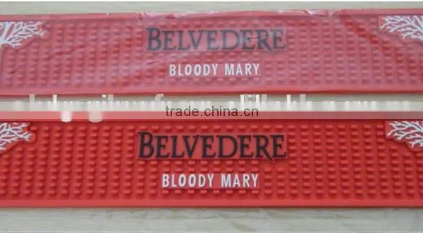 Soft Pvc Bar Drip Rail Mat photo-5