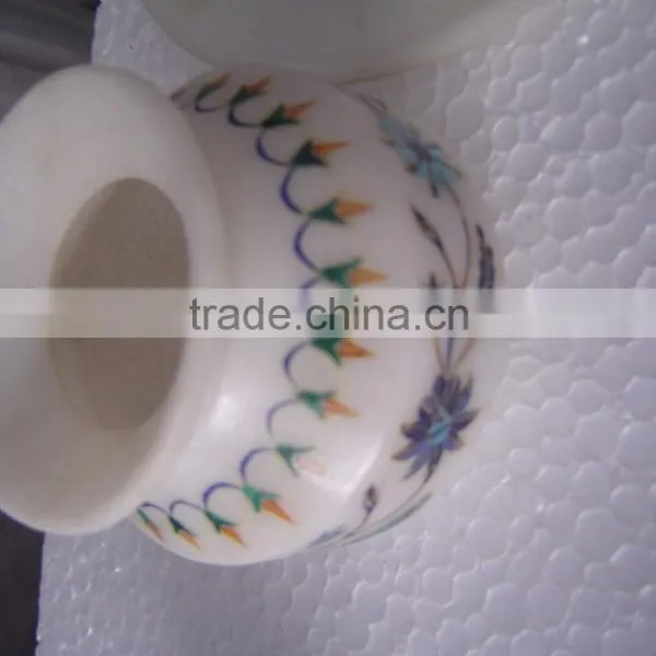 New Marble Inlay Pot photo-4