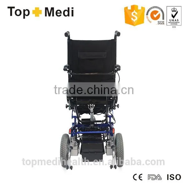 Single Controller for Both Driving and Seat Lifting Stand up Electric Wheelchair photo-4
