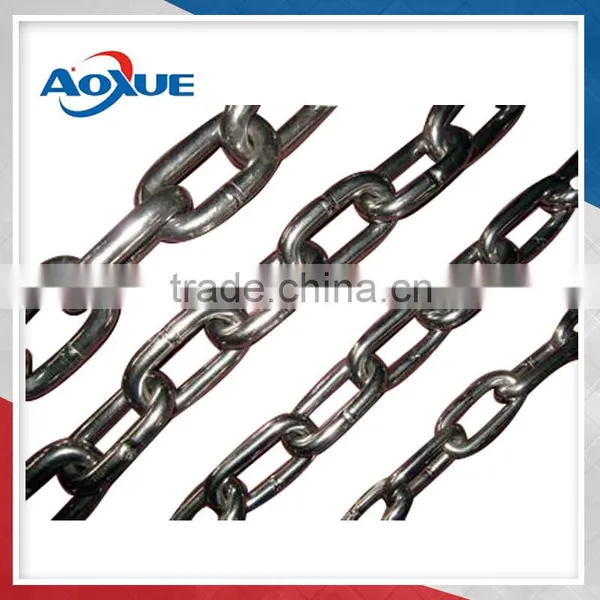 3/16 Ordinary Mild Steel Short Link Chain DIN 766 photo-4