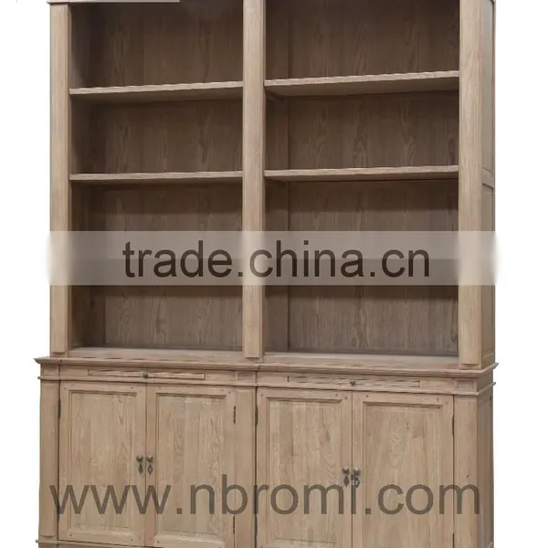 The Solid Oak Bookcase Furniture of Romi photo-2