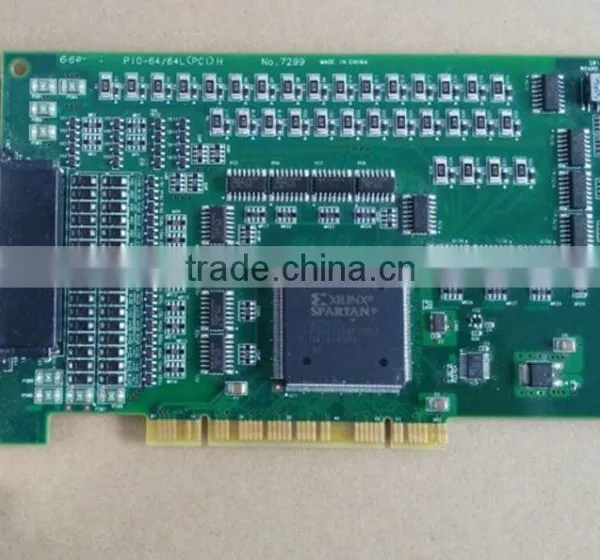 PIO-64/64L(PCI)H No.7299 Data Acquisition Card DAQ card well tested working