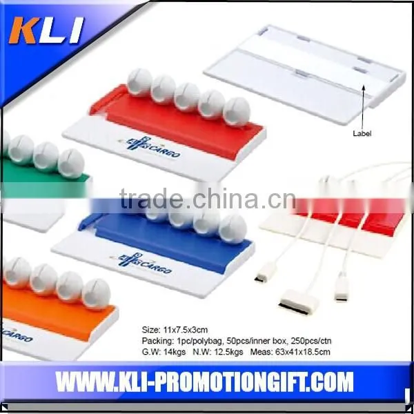 new design cable holder earphone cable winder