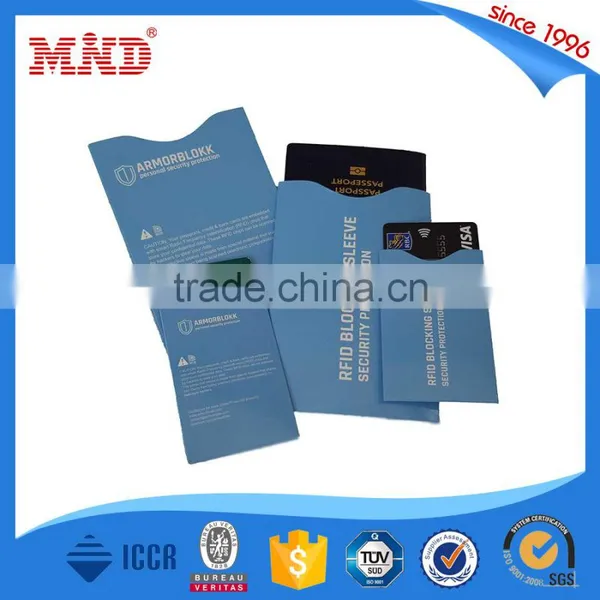 MDBS27 RFID Blocking - Card Protection Sleeve Credit Card Secure Protection photo-6