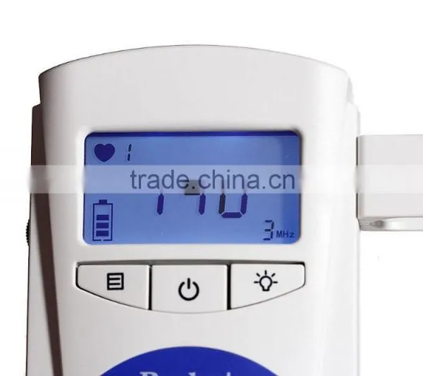 Fetal Heart Rate Monitor Type Pocket Portable Pregnant Low Price Color Ultrasonic Diagnostic Baby Heart Beat Fetal Doppler photo-4