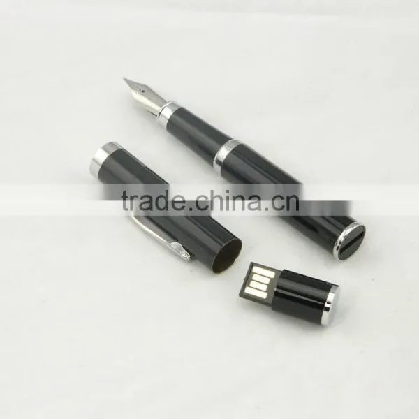 China Goods Wholesale Usb Fountain Pen, Buy Direct From China Usb Pen Drive , Logo Personalized Pen photo-3