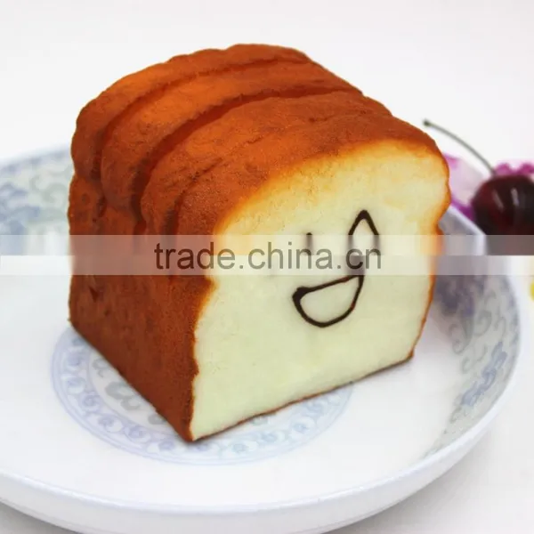 2015 New Design Fake Bread With Name Card Insert Face Expression Bread Office Table Home Decorative Display photo-3