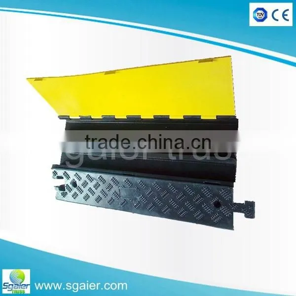 Rubber Car Ramps/road Ramps/cable Ramps/wire Protector With 3 Channel photo-5