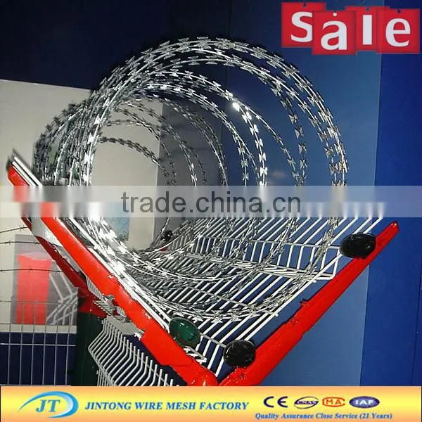 Concertina Razor Blade Mesh Security Fencing Wires photo-3