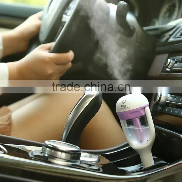 Newest Mini Car Steam Aromatherapy Humidifier Air Purifier Aroma Diffuser Auto Mist Maker Fogger DC12V photo-4