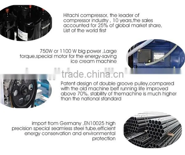 2015 Chinese Hot Sale Stainless Steel Ice Cream Maker Ice Machine photo-3
