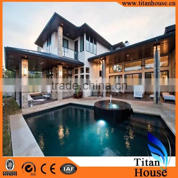 Easy Assemble Luxury Modern Design Low Cost Steel Structure Prefab Beach Houses photo-2