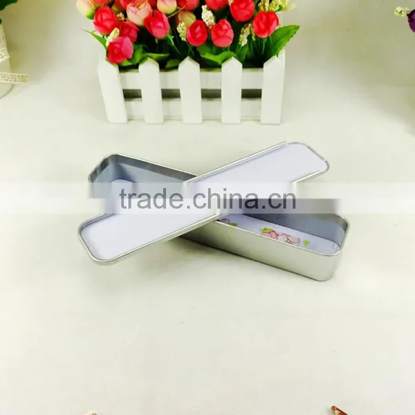 Nice Gift Factory Price Round Metal Tin Pen Holder photo-3