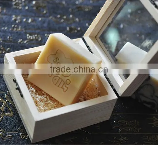 Wooden Soap Box With Clear Lid photo-2