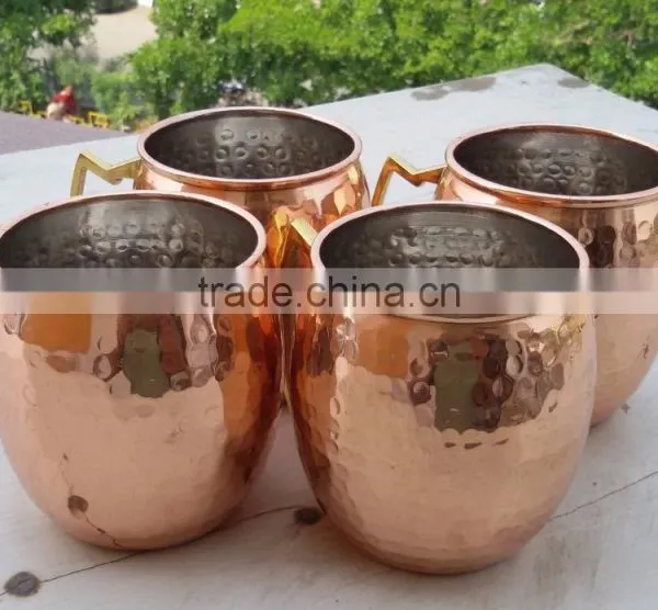 Pure Copper Moscow Mule Mug - 16oz 100% Solid Moscow Mule Mugs With No Inner Lining photo-3