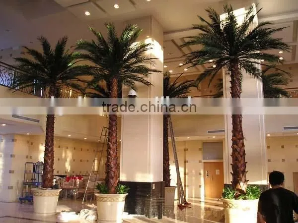 Fake Tree Wholesale Plastic Indoor/outdoor Hot Sale Factory Decoration Artificial Palm Tree photo-6