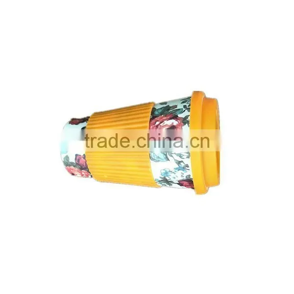 Professional Ecological Pretty Design Rice Husk Bamboo Fiber Coffee Cup photo-2