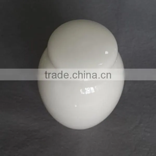 White Ceramic Pet Urn photo-2