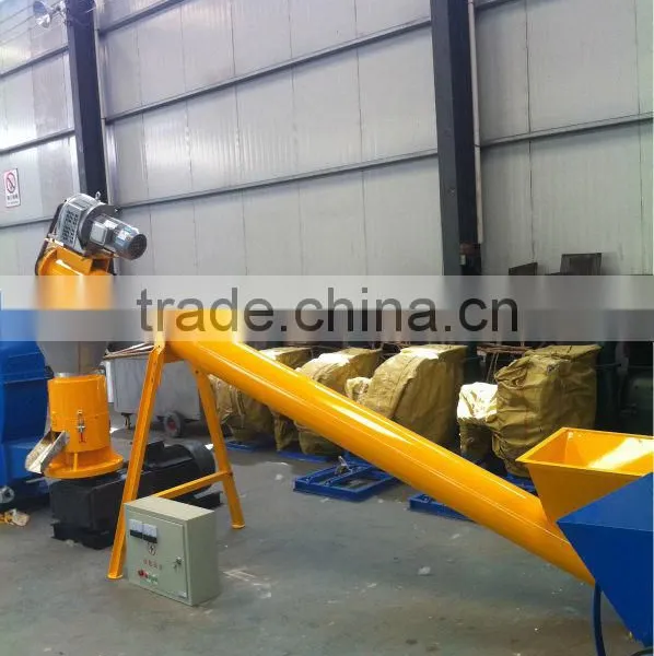 2014 Newly Saled SKJ 300 CE Approved Flat-Die Pellet Mill/pellet Machine With Screw Conveyor photo-4