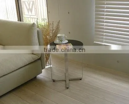 Modern Nesting Table Living Room Square Tea Table Tempered Glass Table photo-3