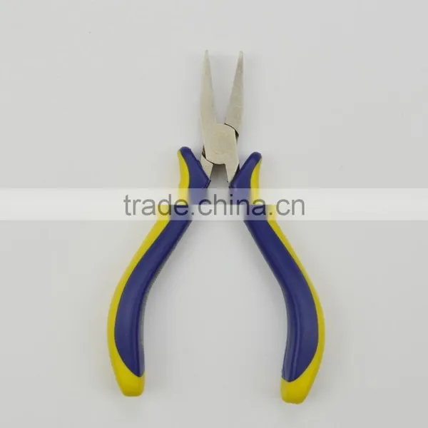 2015 Cheap Nickel Steel 4.5" Mini Flat Nose Pliers photo-2