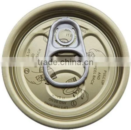China Made Tinplate Full Aperature Easy Open, Tinplate Easy Open End photo-3