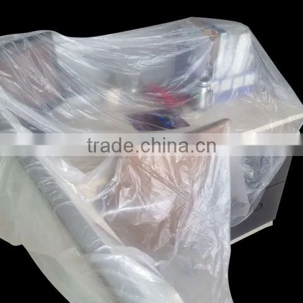 Cheap Painter's Transparent Pre-taped Drop Sheet Drop Cloth photo-5