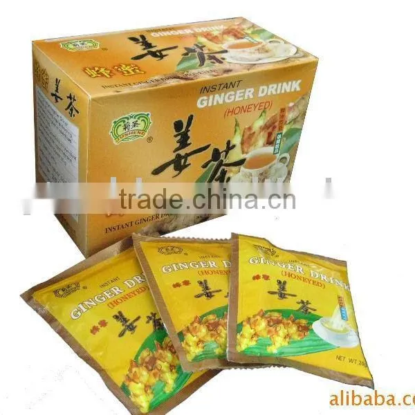 Instant Honey Ginger Tea