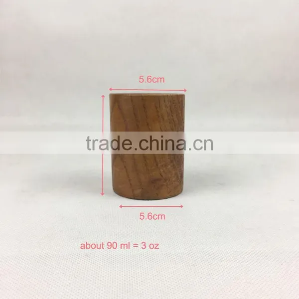 Handmade Wholesale Wooden Tea Cup Without Handles photo-3