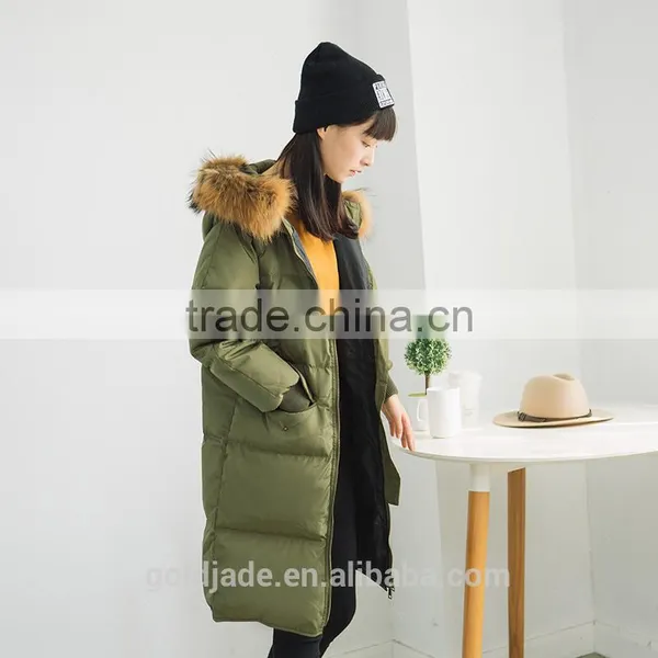 2016 New Winter Women Jacket Clothes Down Cotton Fur Collar Women's Coat Jacket photo-2