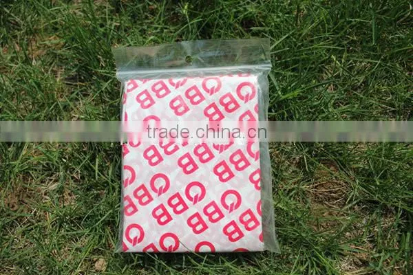 PE Disposable Full Printing Poncho photo-2