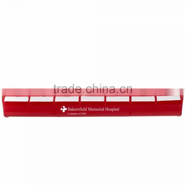 USA Made Snap-Open 7-Day Med Minder Pill Dispenser - Has an Easy to Use Push-button to Release Lid and Comes With Your Logo photo-2