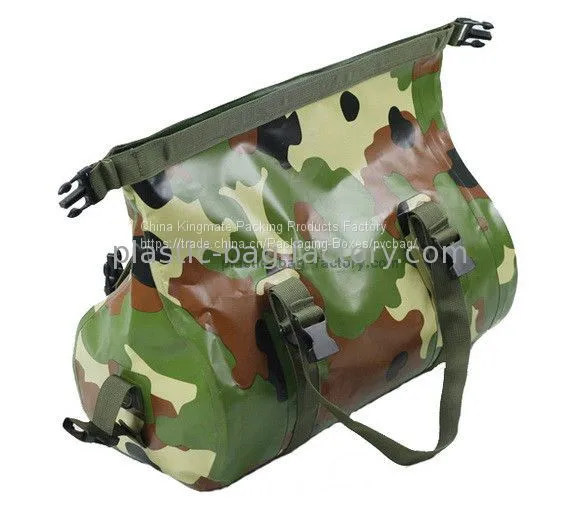 Tapaulin Water-resistant Travel Sport Waterproof Duffle Bags for Men photo-2