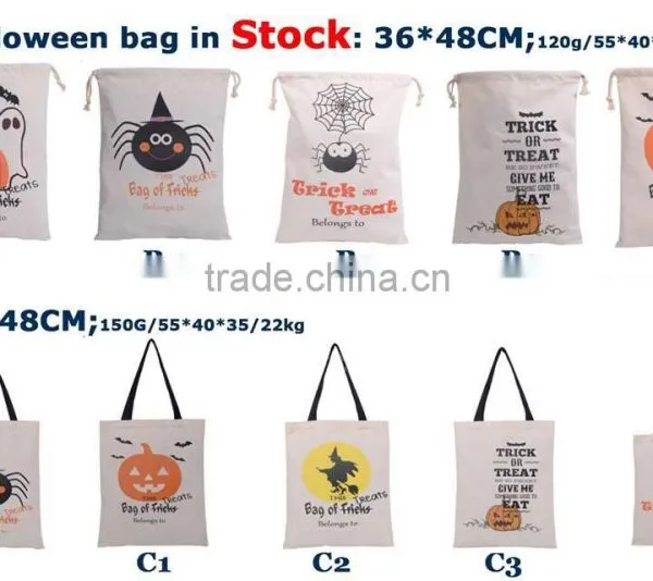 Wholesale Personalised Christmas Canvas Santa Sack With Drawing in Stock photo-2