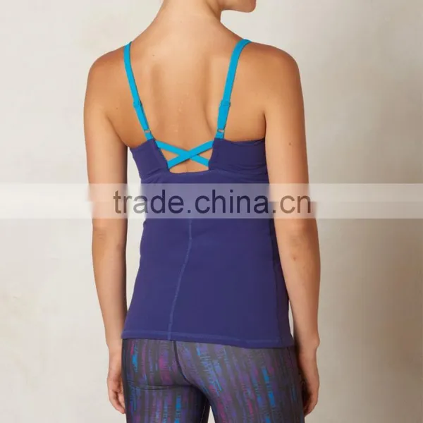 Wholesale Womens Tank Top Fitness Gym Racerback Tank Tops photo-2