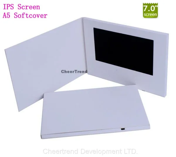 No Printing With Best Price A5 7'' LCD Video Brochure for Promotion photo-4