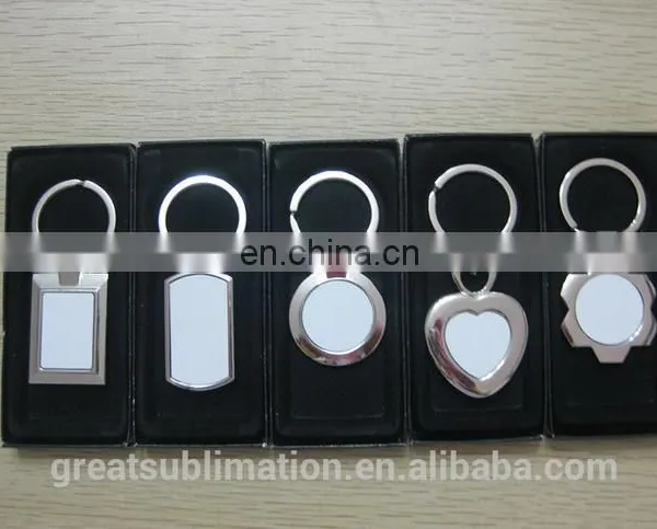 Metal Keyrings With Aluminum Sheet, Sublimation Printable photo-5