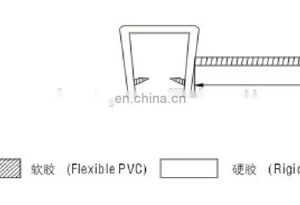 PVC Shower Door Seal and Strip for 6mm, 8mm, 10mm Glass Door photo-2