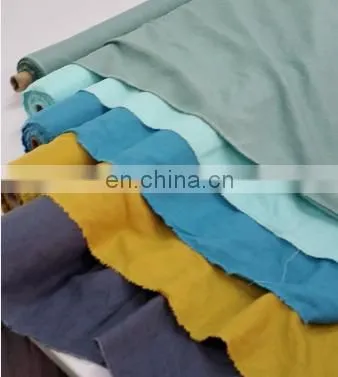 100% Pure Linen Stone Washed Fabrics in Many Colors for Clothes photo-6